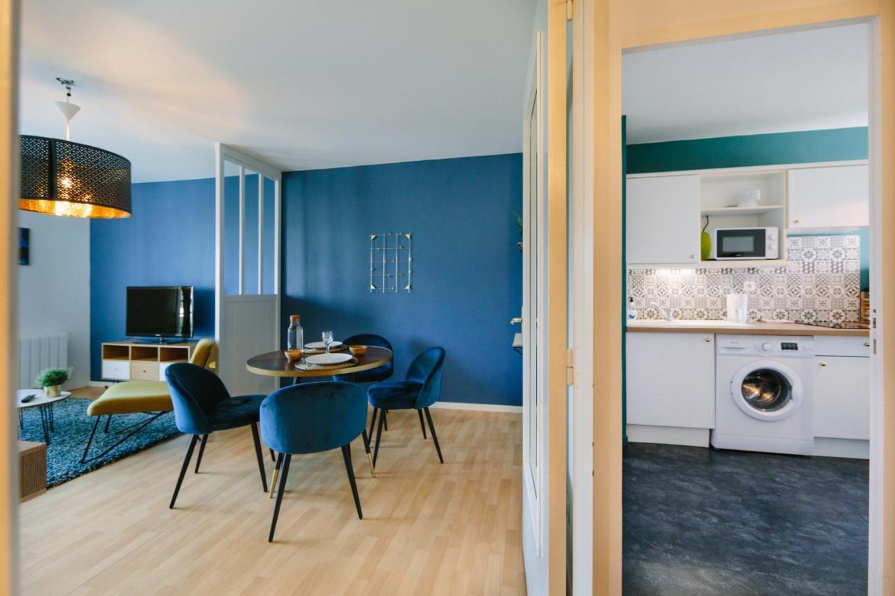 Apartamento L'Idylle : T2 de standing avec parking - Gare/Cité des Congrès/Lieu Unique Nantes Exterior foto