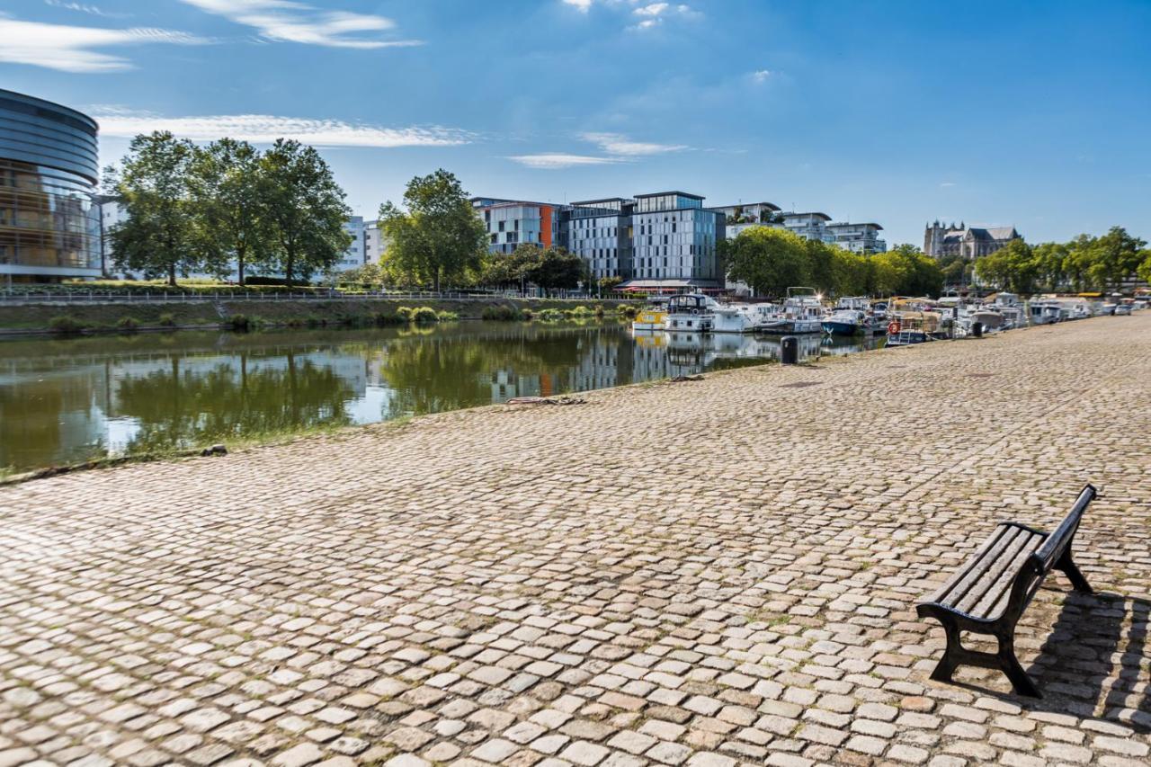 Apartamento L'Idylle : T2 de standing avec parking - Gare/Cité des Congrès/Lieu Unique Nantes Exterior foto
