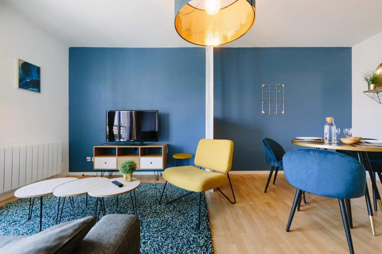 Apartamento L'Idylle : T2 de standing avec parking - Gare/Cité des Congrès/Lieu Unique Nantes Exterior foto
