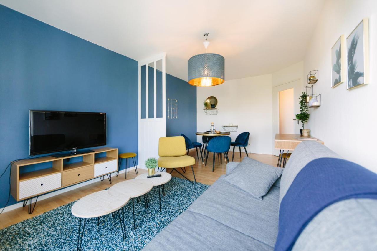 Apartamento L'Idylle : T2 de standing avec parking - Gare/Cité des Congrès/Lieu Unique Nantes Exterior foto